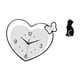 thumbnail image 5 of Reloj de pared,Reloj de pared acrílico para oficina en casa,sin tictac,Figura de escritorio,Estatua de gato,linda estantería,escritorio,decoración del hogar,Figura decorativa creativa para, 5 of 8