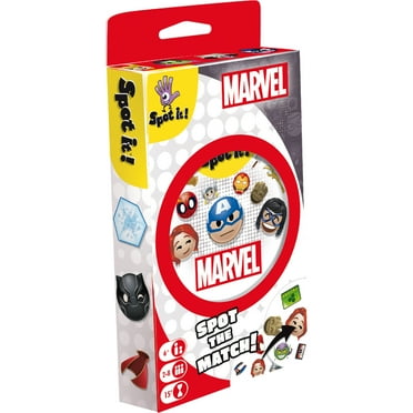 Spot It Marvel Eco-Pack Family Card Game for Ages 6 and up, from Asmodee