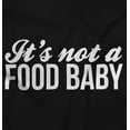 thumbnail image 2 of Its Not a Food Baby Expecting Bump Women's Maternity T Shirt Tee Brisco Brands 2X, 2 of 7