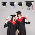 thumbnail image 2 of LOVEVER Unisex Adult Graduation Cap Hat with Tassel For College & School 4 - col`~, 2 of 8