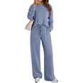 thumbnail image 6 of Womens Sweatsuits 2 Piece Lounge Matching Outfits Sweat Sets Tracksuit Travel Sweatshirts Fall Fashion Clothes 2025, 6 of 10