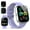 Purple, variant on Smart Watch Fits for Android and iPhone, IP68 Waterproof Smartwatch for Women Men 100+ Sports Modes 1.91-inch Fitness Tracker, Smart Watch with Bluetooth Call(Answer/Make Calls), for Gift Black
