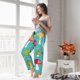 thumbnail image 5 of Balery Mushrooms Pantalones de pijama para mujer, pijamas ultraligeros, pantalones de estar por casa-Large, 5 of 6