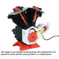 thumbnail image 2 of Engine Model Kit With Motor DC5V 59RPM CCW For Customization, 2 of 5
