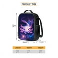 thumbnail image 5 of Yuyamidu Axolotl Bookbag with Lunch Box for Girls 5-6 Galaxy Backpack and Lunch Bag Pencil Case Water Bottle Cover Cute School Bags for Kids 2nd Grade Middle School Book Bag Set of 4, 5 of 7