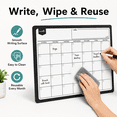 thumbnail image 5 of Magnetic Fridge Calendar Dry Erase Whiteboard Calendar for Refrigerator Monthly Fridge Calendar  Kitchen Fridge Planner, 5 of 7