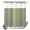 Sage, Olive, variant on No Hook Shower Curtain, Sage Green Striped Shower Curtains for Bathroom with See Through Top Window, Rustic Vertical Stripes Linen Texture Waterproof & Washable Bath Curtain 60"x72"