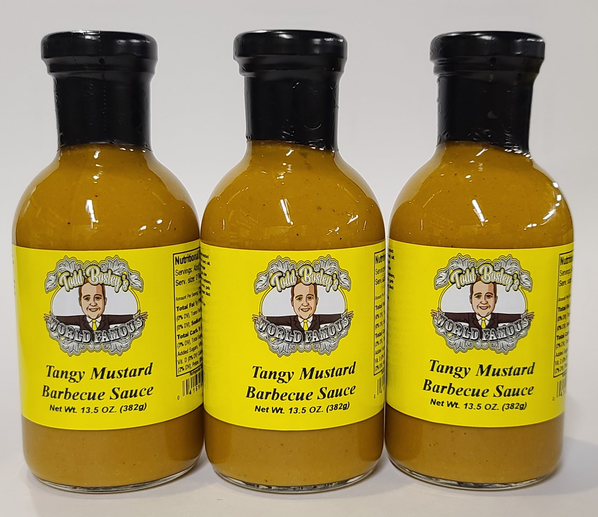 Todd Bosley's World Famous Tangy Mustard Barbecue Sauce (3 Pack