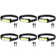 thumbnail image 1 of Linterna frontal LED recargable, lámpara frontal con 3 modos para correr, acampar y caminar, 1 of 6