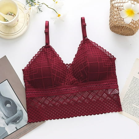 

Pxiakgy lingerie for women Women Lingerie Lace Chest Tube Top Beauty Back Bra Camisole Base Underwear + One size