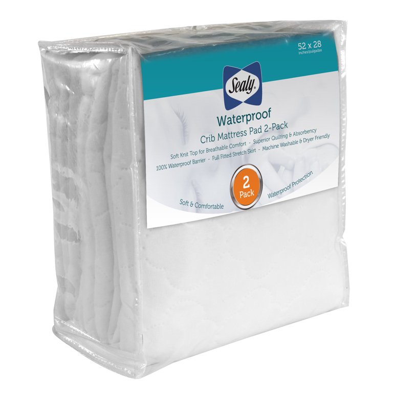 Sealy waterproof crib store mattress