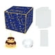 thumbnail image 1 of Cajón para dinero de cumpleaños, porta dinero para regalo con tarjeta extraíble, alcancía para el día de cumpleaños, para regalar a padres, amantes, Azul, 1 of 8