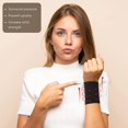 thumbnail image 5 of JFBUJC 2 Pairs Compression Wrist Sleeve Compression Wrist Brace Wrist Supports Wrist Wrap, 5 of 5