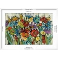 thumbnail image 5 of Art.com Confetti Floral I Art Print by Silvia Vassileva, White Frame Wall Art, 29" x 21", 5 of 5