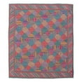thumbnail image 1 of Patch Magic QQTLC Cabane en Rondins de Tartan & 44; Reine de Couette 85 x 95 Po., 1 of 1