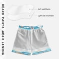 thumbnail image 5 of Kids' Beach Pants Comfortable Swim Trunks Capybaras Pattern Shorts for Pool Vacation and Lounge Wear 5T, 5 of 8