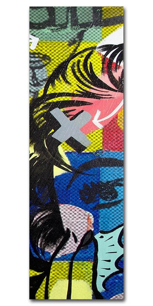 Trademark Fine Art 'Fearless Heartache' Multi-Panel Canvas Art Set by Dan Monteavaro