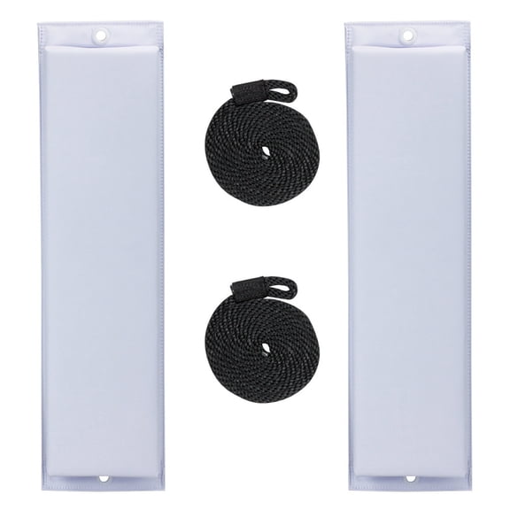 Extreme Max 3006.7249 BoatTector Flat Fender Value 2-Pack - 26", White