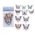 thumbnail image 1 of Paquete de pegatinas para mascotas de la serie Mo Mo Unbounded Butterfly Spectrum Language Jellyfish, material de decoración de cuentas de mano con tarjeta Goo de Fantasy Wind, 1 of 1