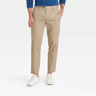 Genuine Dickies Mens Relaxed Fit Straight Leg Flat Front Flex Pant