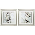 thumbnail image 2 of HomeRoots 19" X 19" Brushed Silver Frame Neutral Spring (Set of 2) 365288-Brushed Silver, 2 of 2