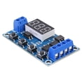 thumbnail image 3 of Interruptor Retardo Del Temporizador Ciclo Disparo Placa Circuito 12 24V Control Tubo Dual MOS, 3 of 8
