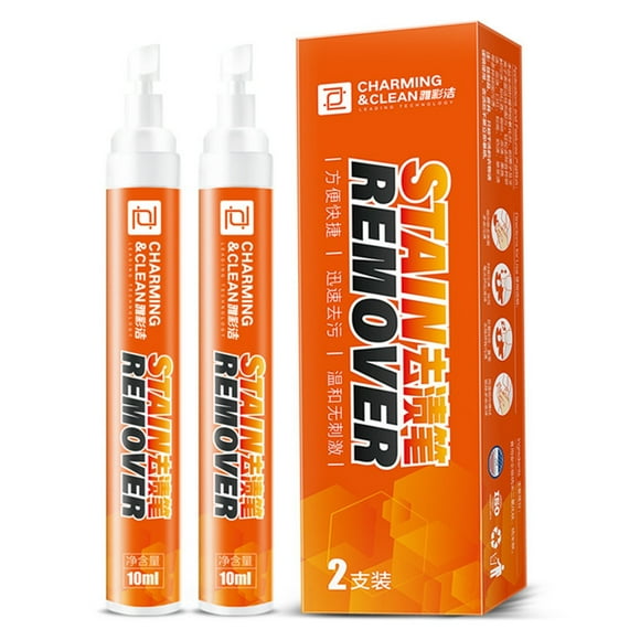TopLLC Clean Products for Cleaning, Cleaning Supplies 2PCS The Stain Clean Up Pen Is From Washing Clothes And Convenient To Carry To Clean Up Oil Stains And Stains 10mlx2pcs Tide To Go