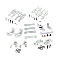 thumbnail image 1 of Kit de piezas para coche RC 1/10, accesorio de copa de dirección, reemplazo directo, portátil premium Plata, 1 of 9