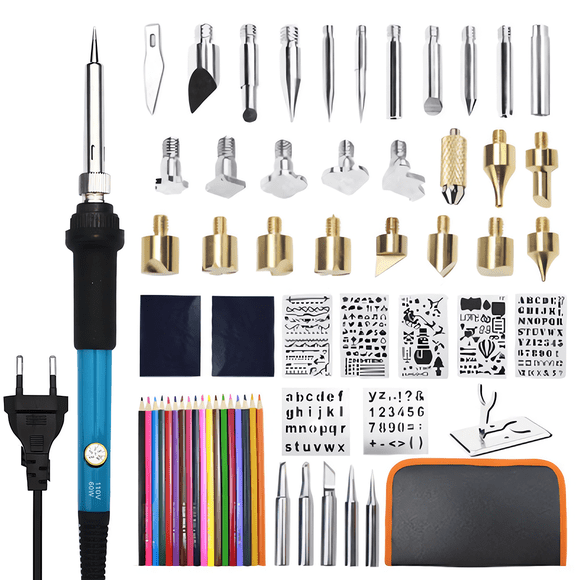 Wood Burning kit, Professional WoodBurning Pen Tool, DIY Creative Tools,Wood Burner for Embossing/Carving/Pyrography