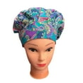 thumbnail image 3 of Operating Hats Nurses Long-time Service Gourd-shaped Pure Color Button Professional Assorted Colors Multifunctional Working Caps G-14, 3 of 5