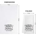 thumbnail image 2 of Nana gift grandma gift nana house decor Dish Towel Kitchen Towel New Home Gift Hostess Gift mother’s day gift birthday gift for nana tea towel housewarming gift, 2 of 5