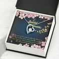 thumbnail image 3 of To Mom Love Your Hugs Forever Necklace w Message Card, 3 of 7