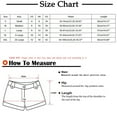thumbnail image 3 of BVOFAR 2025 Summer Casual Cotton Linen Shorts for Women Elastic Waist Solid Color Shorts Wide Leg Beach Shorts, 3 of 4