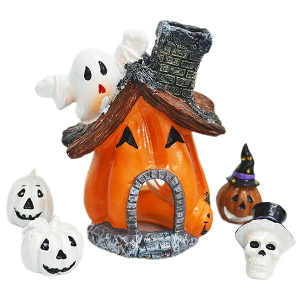 BESTHUA Halloween Fish Tank Decorations Pumpkin Aquarium Ornament