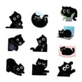 thumbnail image 2 of 10 Piezas Marcador de Páginas Gato Clips para Libros Separadores con Ilustraciones Bonitas Antideslizantes Adecuado para Profesores Lectores Oficina Librería 5cm, 2 of 9