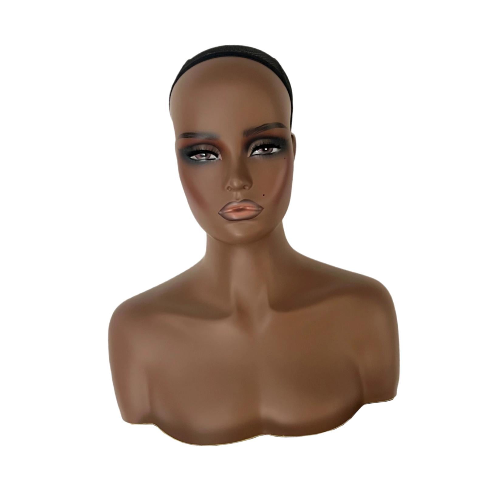 Serenable Showing Stand Female Mannequin s Shop and Beauty Accessories Displaying Jewelry with Makeup Holder Women Adults