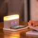 thumbnail image 3 of Carga inalámbrica tres en uno, cargador de teléfono móvil, escritorio en casa, lámpara de mesa pequeña, reloj, luz nocturna, carga inalámbrica, reloj despertador digital con carga inalámbrica 15W, 3 of 8