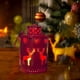 thumbnail image 4 of Faroles Navideños Xihbxyly LED pequeños Decoración Navideña, 4 of 7
