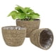 thumbnail image 4 of de s de tejida con para plantas de interior y exterior s de jardín decoración para hogar-3 tamaños - 19x19x25CM 19cm Colco titular de las plantas de la cesta de la maceta, 4 of 8