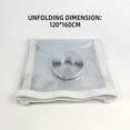 thumbnail image 5 of Window Insulation Kit Transparent Easy to Open Plastic Window Wrap for Bedroom Living Room Windows(120*160cm), 5 of 5