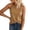 57Khaki241, variant on XAOFW Women's Crew Neck Tank Tops Solid Color Loose Sleeveless Camisoles Holiday Vacation Comfortable Top