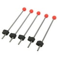 thumbnail image 4 of 5 Pcs Mini Canne à Pêche sur Glace d'Hiver Pointe Supérieure Portable Canne à Pêche Extérieure Pointe à Ressort Boule Rouge, Adaptée pour Rivières, Réservoirs, Étangs, Plages, Lacs, Ruisseaux et Rochers, Petite Taille, 4 of 7