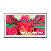 Samsung QN85LS03FWF - 85" Diagonal Class (84.5" viewable) - The Frame Pro LS03FW Series LED-backlit LCD TV - Neo QLED - Smart TV - Tizen OS - 4K UHD (2160p) 3840 x 2160 - HDR - Quantum Dot - black