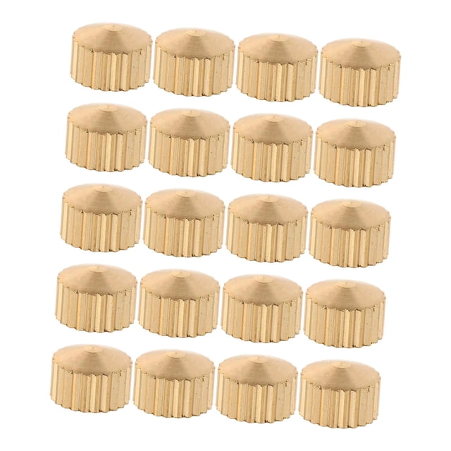 HILABEE 20 Pieces Clock Hand Nut Assortment Metal Components Grandfather Clock Parts