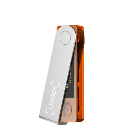 Ledger - Nano X Crypto Hardware Wallet - Bluetooth - Blazing Orange