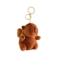 thumbnail image 3 of Esquirla Capybara Plush Keychain Backpack Decoration Keyring for Children Adults Kids Bear, 3 of 8