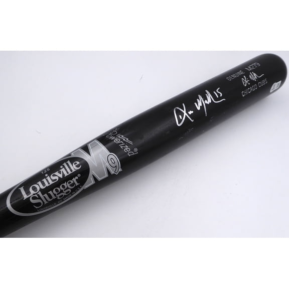 Collectible Kevin Millar Autographed Game Model Louisville Slugger M9 Bat Chicago Cubs Beckett BAS QR #BM02111