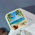 thumbnail image 4 of Autua Palm Trees Friendship Day Gifts Jewelry Box Small Jewelry Organizer for Women Necklace Ring Earring Storage Case White, 4 of 5