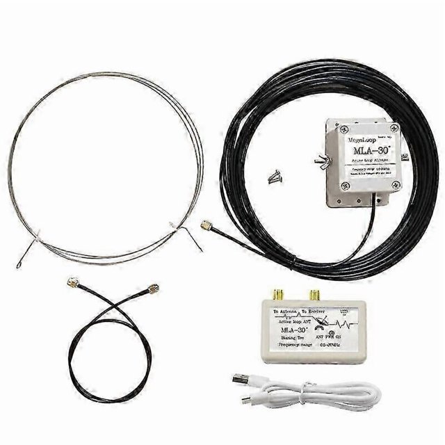 Mla-30+ (plus) 0.5-30mhz Ring Active Receive Antenna Low Noise Medium Short Fk