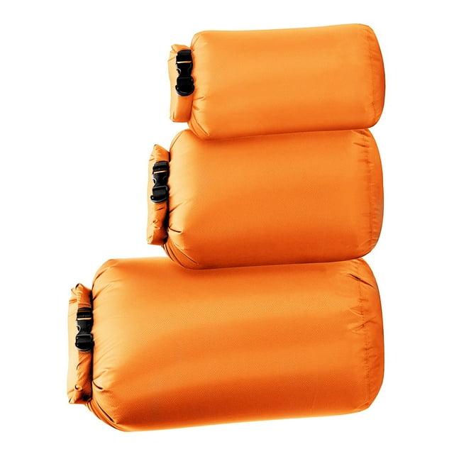 Almacenamiento de 3 piezas impermebles en rollo de seco de la bolsa seca tapa Seca para la Pesca en bote de kayak natación
